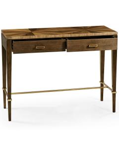 Console Table Walnut Bookmatched