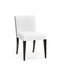 Geometric Transitional Upholstered Dining Side Chair