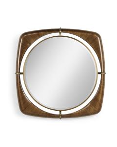 Garonne Walnut Framed Mirror - Small