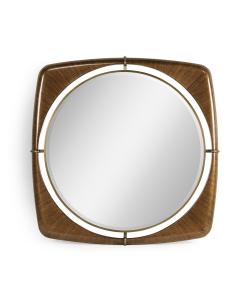 Garonne Walnut Framed Mirror - Large