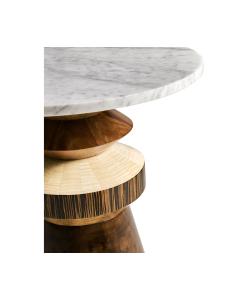 Rook Round Accent Table
