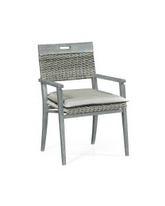 Hampton Cloudy Grey Outdoor Dining Chair