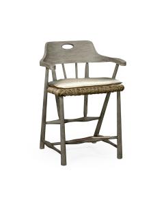 Smokers Style Sand Outdoor Counter Stool
