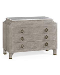 Chest of Drawers Doha in Oak - Grey
