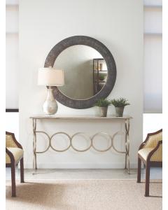 Console Table Circles - Silver