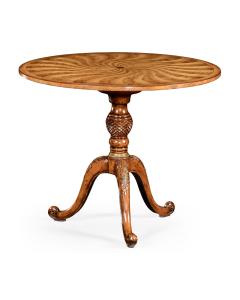 Centre Table George III with Spiral Inlay