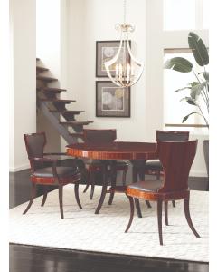 Round Dining Table Rosewood - High Lustre