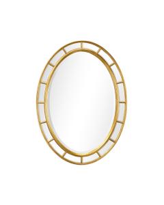 Oval Wall Mirror Georgian Irish - Gold