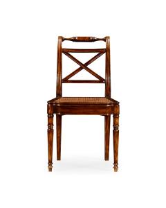 Jonathan Charles Regency Cross Frame Back Side Chair