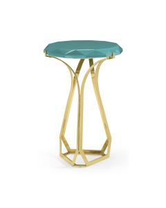 Round Accent Table Jewel