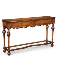 Seaweed marquetry console